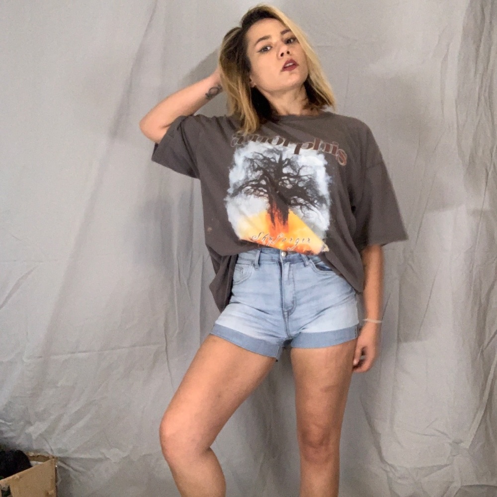 Vintage Gray Graphic Tee
